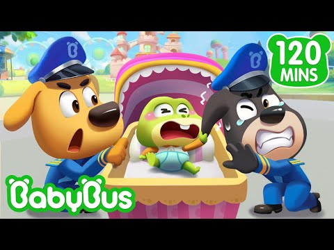 A Polícia Cuida do Bebê | Detetive Labrador Compilação | Desenhos Animados 🐼 por BabyBus