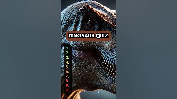 Can You Get 10/10 & Beat the Clock in This Dinosaur Quiz?