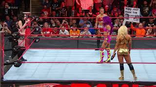 Sonya Deville, Paige And Mandy Rose Lay Out Sasha Banks Raw, November 27, 2017