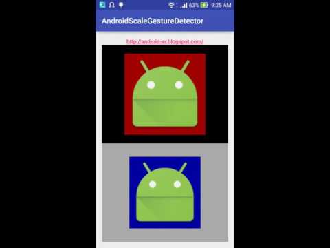 Implement ScaleGestureDetector on individual ImageView