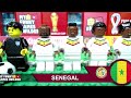 Ecuador vs Senegal 1-2 • World Cup 2022 Qatar - Group A | All Goals & Highlights in Lego Football Mp3 Song