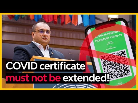 The Digital Covid Certificate MUST not be extended with one more year!