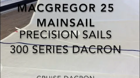 New Standard MacGregor 25 Replacement Mainsail - P...