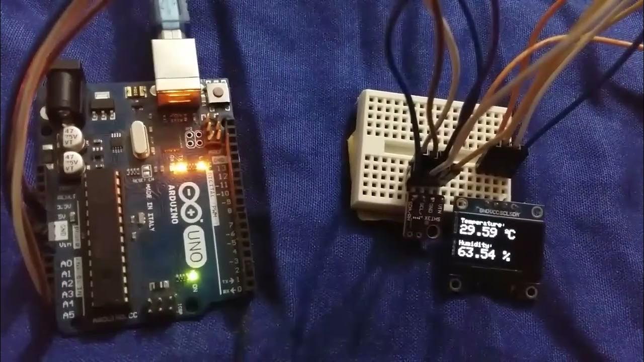 (Demo) Interface SHT31 Temperature & Humidity Sensor with Arduino - YouTube