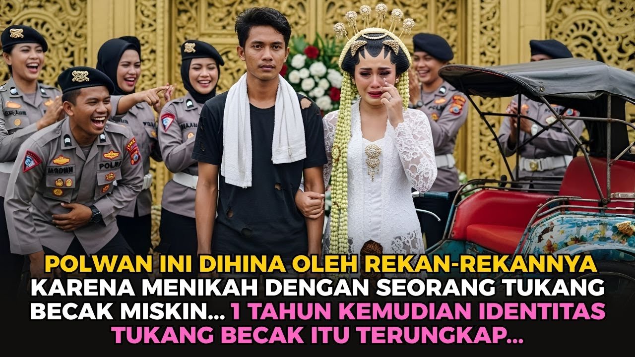Polwan Ini Dihina Karena Nikahi Tukang Becak… Tapi 1 Tahun Kemudian Semua Tertunduk Malu!