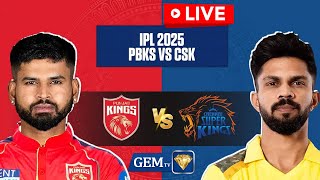 🔴LIVE :  CSK VS PBKS | IPL 2025 Live Score | Chennai Super Kings Vs Punjab Kings  | MS Dhoni | screenshot 5