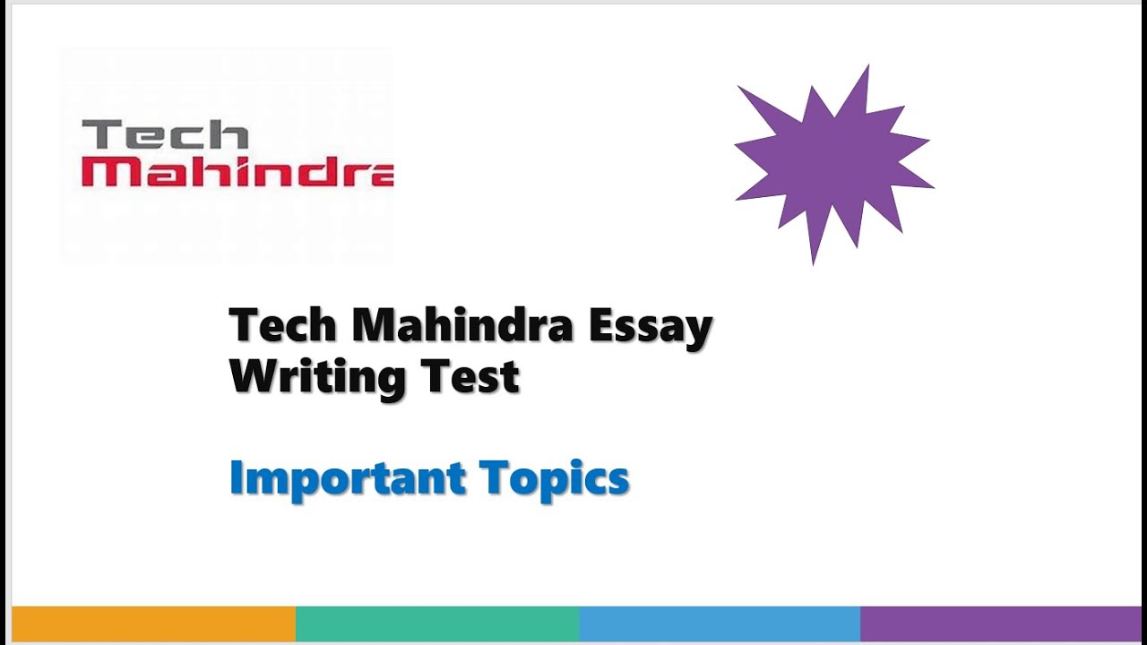 tech mahindra essay writing topics 2021