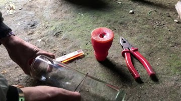 HƯỚNG DẪN CÁCH CẮT CHAI THỦY TINH