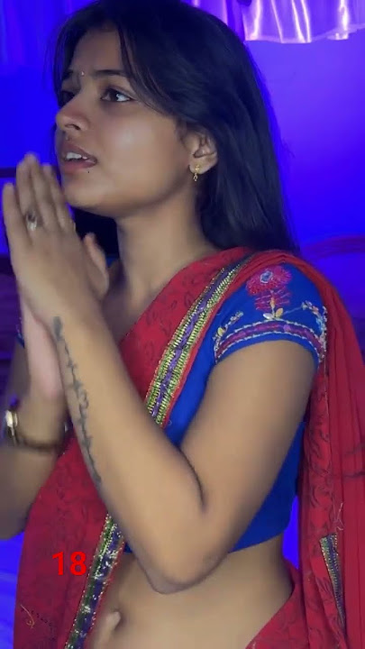 Sexy desi lady girl | desi πΉ| Indian | saree #trending #belly #desi #bikini