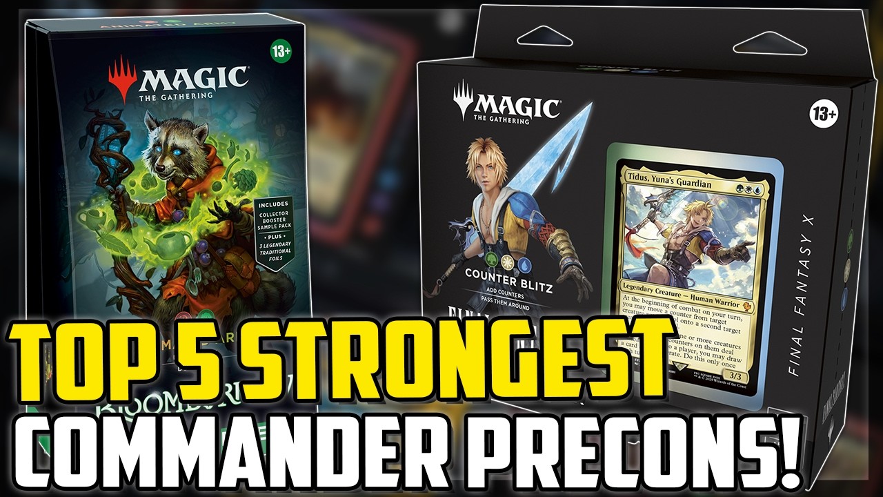strongest commander decks mtg Hydra Deck - Mono Green - EDH - 100 Card - Custom Magic The Gathering Deck Top 5 STRONGEST Commander Precons!