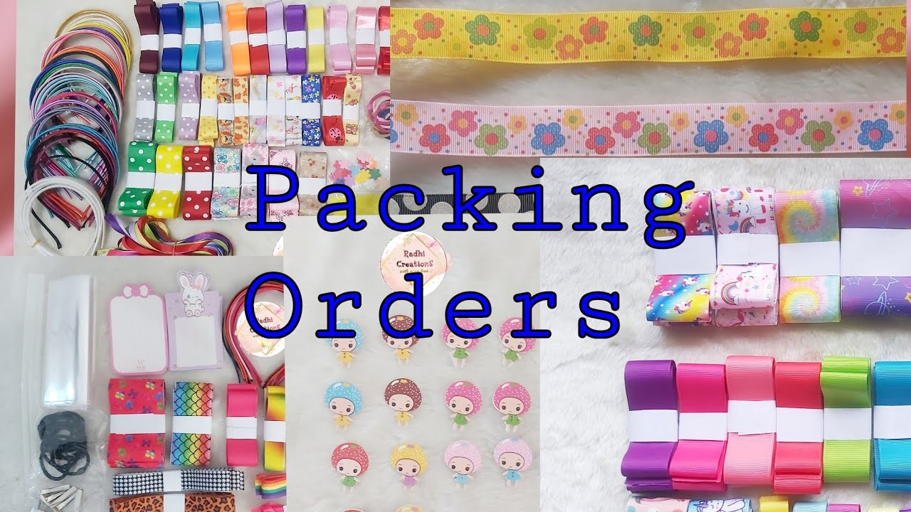 Radhika Jayarathne/ Packing Orders/ online Business/ Row Material for