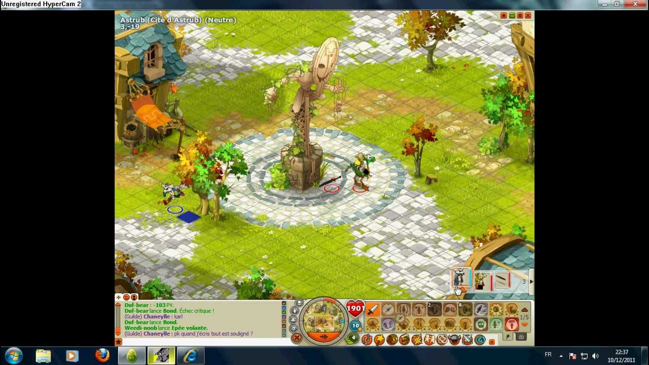 iop terre 14x vs sacriette lvl 15x