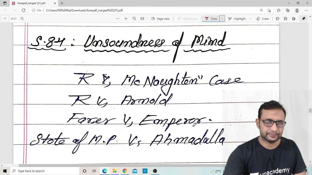 Leading Cases of IPC II Part 2 II Dharmendra Kumar Rai
