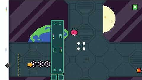 Dadish 2. World 5 - Soleca Station. Level 42. Walkthrough with Star.