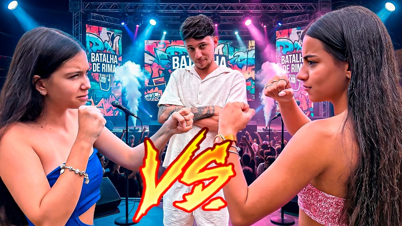 Batalha de Rima!! Letícia VS Patricinha *valendo o insa