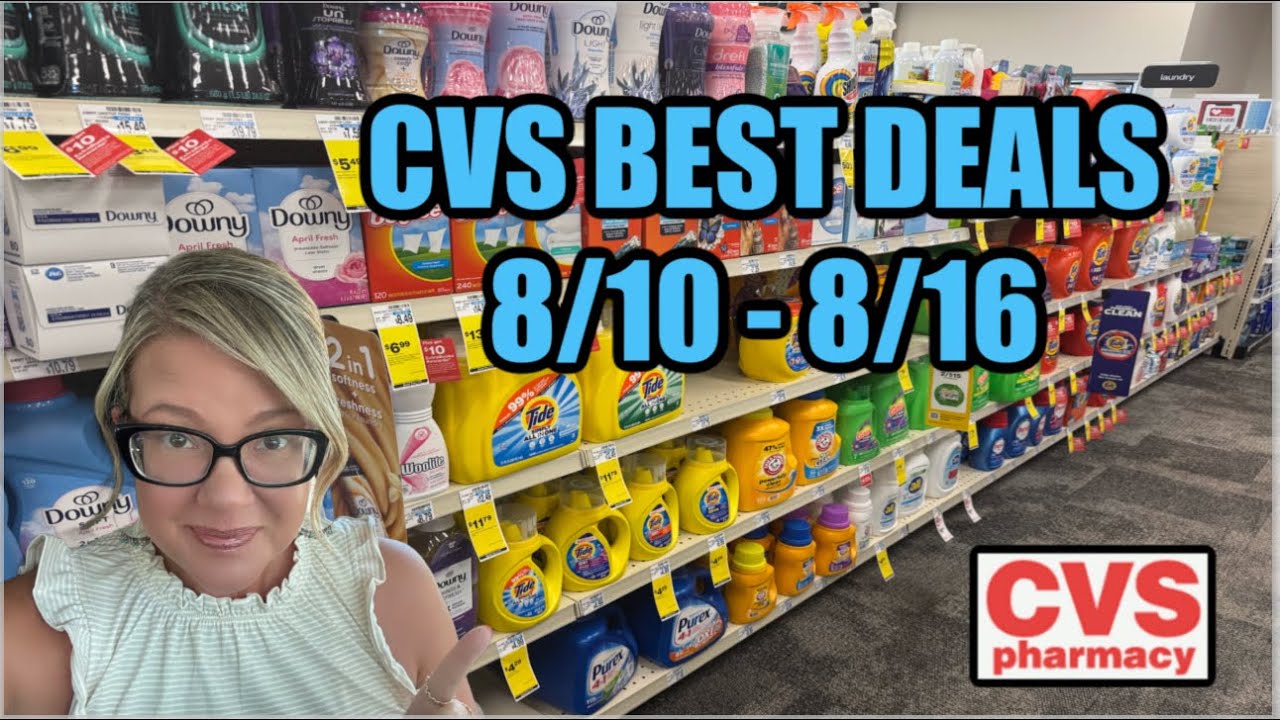 CVS BEST DEALS FOR THE WEEK OF (8/10 - 8/16)