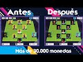 ¡MEJORANDO TODA MI PLANTILLA AL MÁXIMO! *Me gasté 30,000 monedas* 😱🤯
