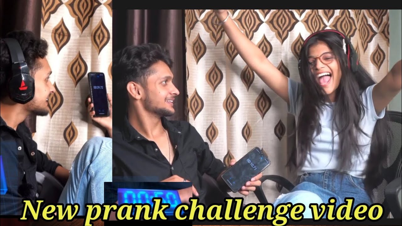New prank challenge video @SK YT  Harshit prank tv