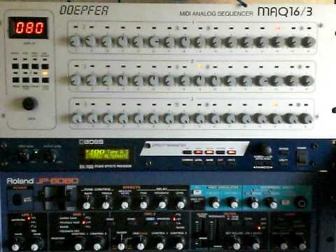 Doepfer MAQ 16/3+Korg Mono Poly