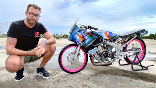 $96,000 Bet! 150cc Motorbike vs R34 GT-R in Thailand