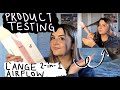 Testing out the L'ange Le Duo 360 Airflow Styler + 5 hour wear test!