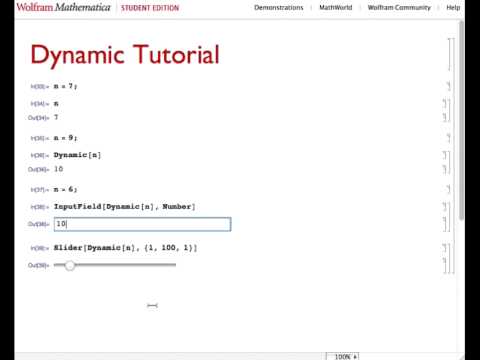 mathematica dynamic programming mathematica dynamic programming