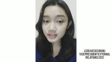 Application Video - LCEB AIESEC in UNJ - Peralihan Pertiwi Idea Goesvita
