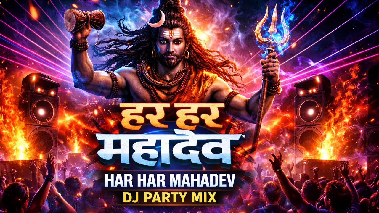 Har Har Mahadev 🔱 | Mahadev DJ Song 2026 | Powerful Shiv Bhakti DJ Remix | Bholenath Party Song