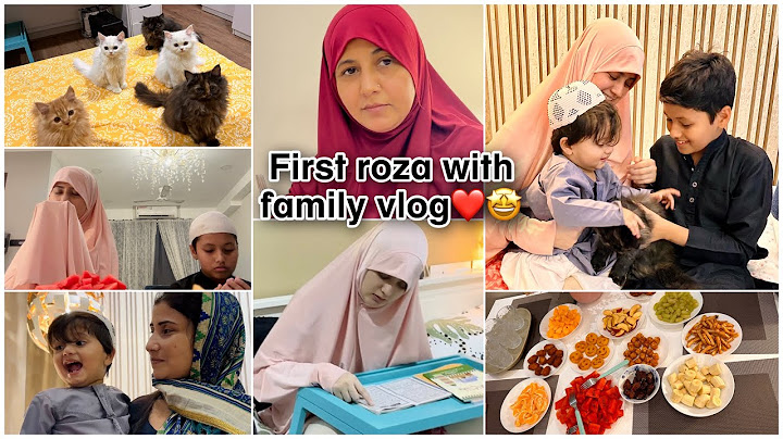 First roza with family vlog❤️🌙🥰