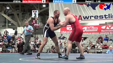 Ruslan Mukhamadiyarov vs. B McCrillis at 2013 Vete...