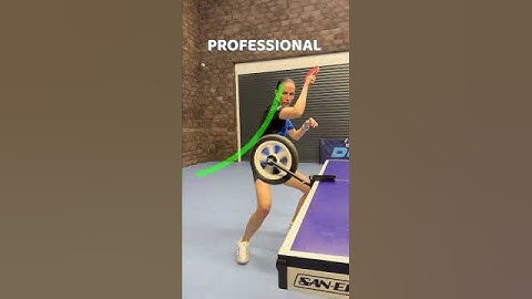 TOPSPIN forehand beginner amateur professional #tabletennis #pingpong #girl