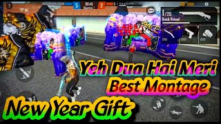 ye dua hai meri rab se||video song|| Sapne Saajan ke||Happy New year 2022 free fire headshot montage