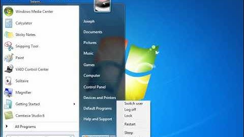 Windows 7 Tutorial Shutting Down Windows Microsoft Training Lesson 1.7