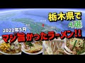 栃木県【マジうまかったラーメン!!】2022年5月までに食べたラーメンから4選!!