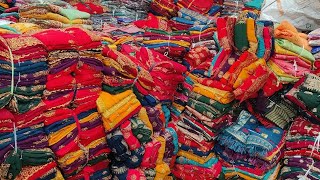 हाथों-हाथ बिकने वाले नायाब SAREE | साड़ी की सबसे बड़ी फैक्ट्री || Lot Saree Market #lotsaree #surat