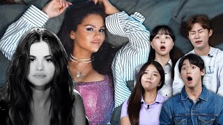 Koreans React to Selena Gomez For The First Time (Lose You To Love me, Single Soon) | KATCHUP