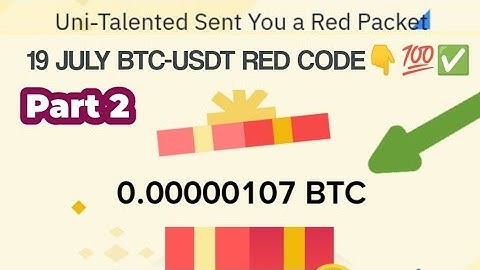 Binance Red Packet code in Binance Today Claim USDT BTC TON Red packet code 19 July 2025