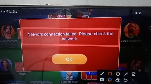 How to fix Network connection failed. Please  check the network problem in AndarBahar Gold Edition