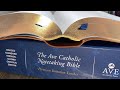 Ave Catholic Notetaking Bible - A Review