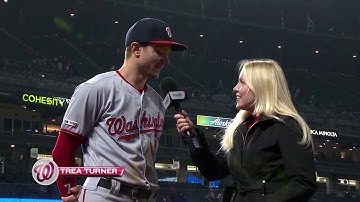 Trea Turner after historic night