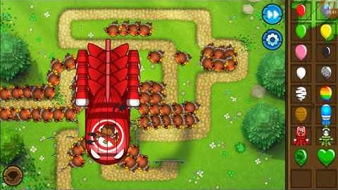 Bloons Tower Defense 5 (BTD5) Z.O.M.G Vs. Dart Monkey