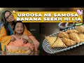 Homemade samosa recipes for iftar by uroosa siddiqui  her mother