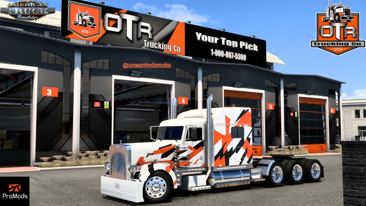 THE HAMMER IS DOWN ! OTR TRUCKING CO AMERICAN TRUCK SIMULATOR YouTube