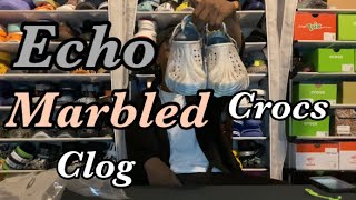 Echo Marbled Clog x Crocs Review + On foot