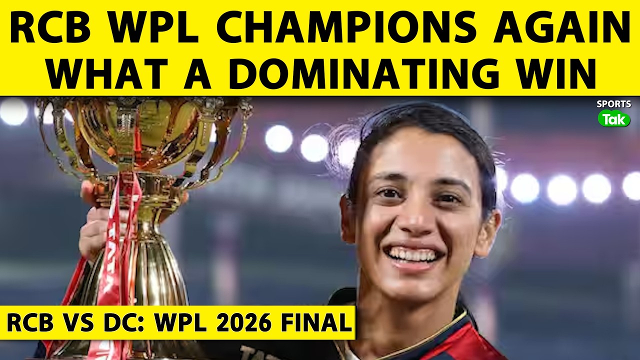 🔴WPL FINAL RCB VS DC: RCB WINS WPL AGAIN !!! SMRITI-VOLL KA KAMAAL, DC 203 BHI NAHI KAR PAAYI DEFEND