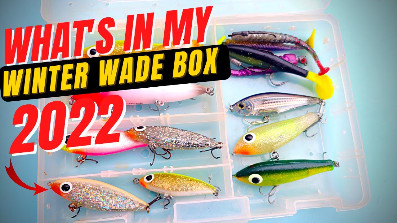 What's in my WADE BOX ***Lures of THE QUEST*** 