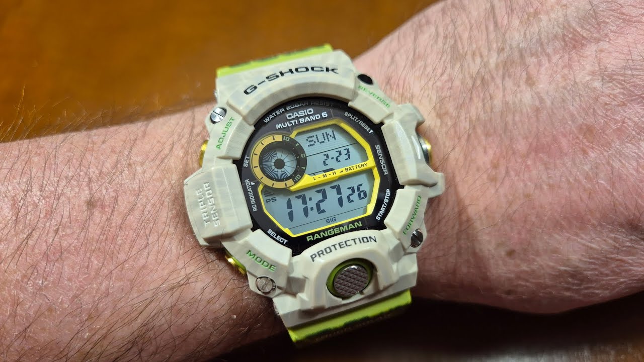 Casio G-Shock GW-9404KJ-3JR RANGEMAN - recenzja, porównanie i 