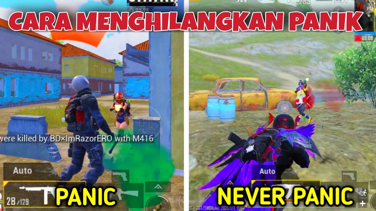 Cara Agar Tidak PANIK Saat CLOSE COMBAT | SOLO VS SQUAD | PUBG MOBILE ...