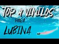 ⭐TOP 4|| Mejores VINILOS para LUBINA//Pesca a SPINNING en OTOÑO e INVIERNO