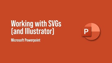 Tips and Tricks for Working with SVGs in Powerpoint